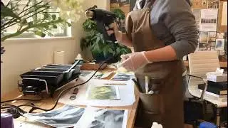 Encaustic Work with Emily Hancock
