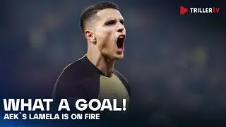 Is this real?! 😱 Lamela&rsquo;s goal against PAOK is a MUST-WATCH 🔥