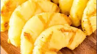 How to slice a Pineapple  the easy way!  Product Review!