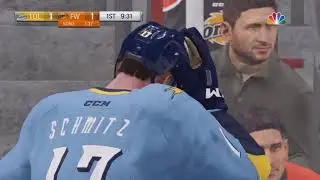 NHL 18 Season Mode Toledo Walleye vs. Fort Wayne Komets