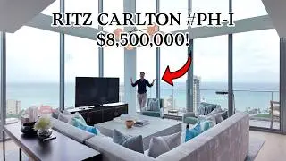 Million Dollar Listing Hawaii Tour of Ritz Carlton Waikiki #PH-I for $8.5M