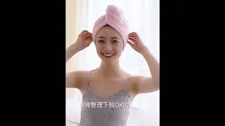 Microfiber Bathing Quick Dry Hair Drying Towel Head Wrap Hat Super Absorbent Shower Cap