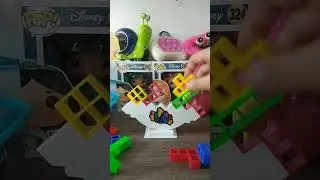 Tetra Tower Fun Balancing Game #boardgames #tower #block #toys