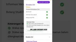 update PPG Guru Tertentu 2025 #youtubeshorts