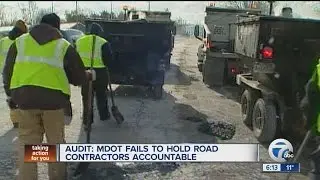 Audit: MDOT fails to hold road contractors accountable