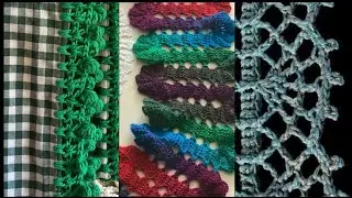 Charming different types of color scheme of crochet pattern of lace work designs ideas 