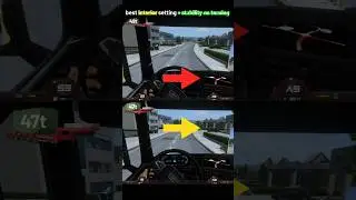 Best interior = Best stability 🤏✅️ #truckersofeurope3 #androidgames #trucksimulator