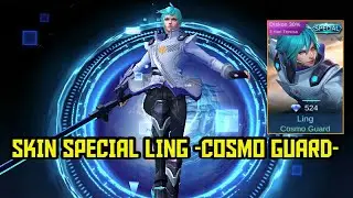 LING NEW SKIN-COSMO GUARD GAMEPLAY 2021 MOBILE LEGEND