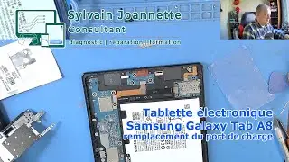 Samsung Galaxy Tab A8 - Port de charge | Sylvain Joannette Consultant