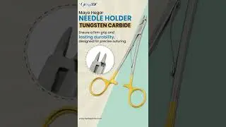 Mayo Hegar Needle Holder &ndash; Precision & Durability for Every Procedure | GerMedUSA #shorts