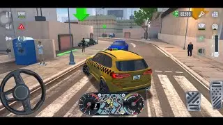 Taxi Sim Game 2020.!! New Car Drive New Your City Driving Car BMW Gameplay || IOS GAMER