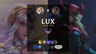 Lux Mid vs Twisted Fate - EUW Master Patch 12.6