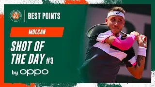 Shot of the day #3 Alex Molcan | Roland-Garros 2023