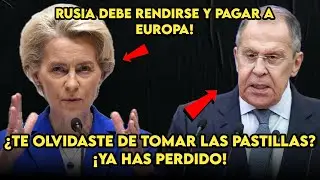 &iexcl;ESTO NO LO MOSTRAR&Aacute;N en la TV! &Uacute;rsula le grita a Lavrov, y &eacute;l la DESTRUY&Oacute; con una sola palabra