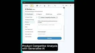 ⭐️ Product Competitor Analysis with Generative AI