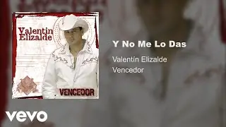 Valent&iacute;n Elizalde - Y No Me Lo Das (Audio)