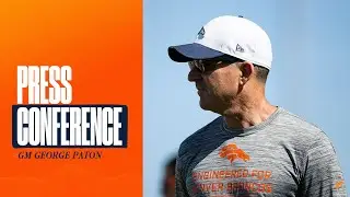 GM George Paton on his impressions of the Broncos' initial 53: 'We feel good about this roster'
