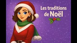 Christmas Traditions - French Podcast for Intermediate Learners (A2-B1)