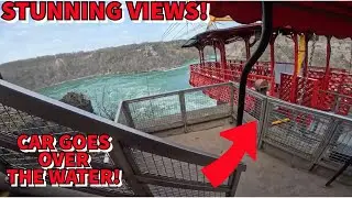 WHIRLPOOL AERO CAR OVER NIAGARA FALLS CANADA! FLY OVER TOP OF DANGEROUS WATERS!