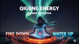 Fire Down Water Up Meditation | Chinese Qigong for Stress Relief & Mental Clarity