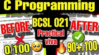 Bcsl 021 Practical Most Important Questions🔥 | 100% Score Guranteed