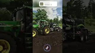 FS25 | MAP: M&uuml;nsinger Alb - Stecken bleiben und Ersatz Traktor #fs25 #fs25gameplay #fs25mods