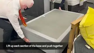 How to build a Divan base with U Clips