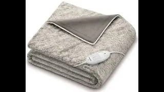 Beurer HD 75 Nordic Taupe Koc Elektryczny Rozgrzewający 130x180 cm