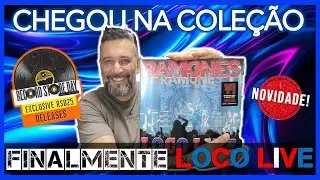 Conhe&ccedil;a Esta Edi&ccedil;&atilde;o Limita em Vinil Colorido do LOCO LIVE, DOS RAMONES 😁CHEGOU NA COLE&Ccedil;&Atilde;O