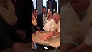 Baptism Fail: Baby Plunges into Water During Ceremony