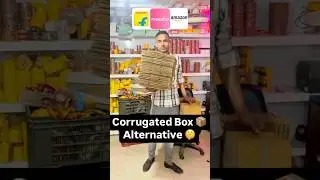 Corrugated Box Alternative 🤫 for e-commerce sellers packaging #ecommerce #dropshipping #packaging g