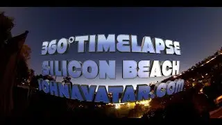 360&deg;TIMELAPSE&trade; SILICON BEACH NIGHTTIME x3