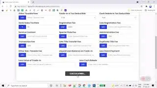 Auto Loan Calculator