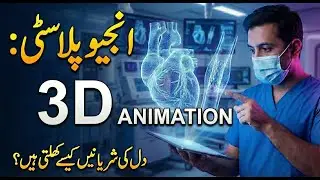 Angioplasty Explained in Urdu | Medical Animation