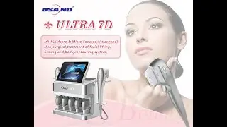 Portable Beauty Machine #7DHifu Machine Korean #Hifu Wrinkle Remover Device for Anti-Aging