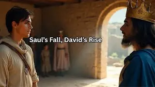 Saul Falls & David Rises to the Throne as King of Israel | English Bible Story Videos With Subtitle