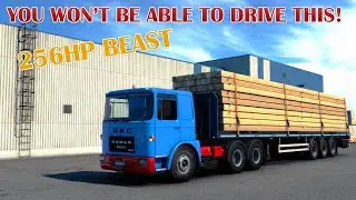 This ETS2 truck is a challenge! (Roman Diesel with 256HP)