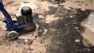 Bitumen removal with BCD disk machine