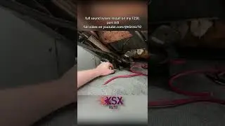 F250 Sound System Install Part 8/8 #f250 #f250 #truckaudio #audiobuild #diy