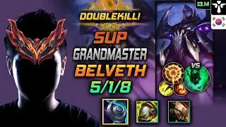 Bel'Veth Support Build Evenshroud Press the Attack - LOL KR GrandMaster Patch 13.14