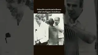 Cesare Bonventre puts his hand on Bonanno soldier Lefty Ruggiero: Wiretap