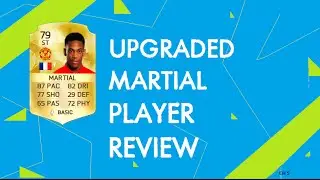 FIFA 16 UPGRADED ANTHONY MARTIAL 79 Player Review & In Game Stats Ultimate Team