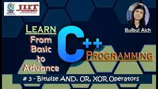 C++ Full Course Hindi | # 3 : Bitwise Operators  | Basics of C++ Programming Tutorials