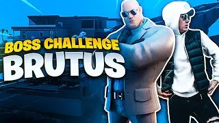 redder FORTNITE fra BRUTUS?! 😈😱 | Norsk Fortnite Boss Challenge #2