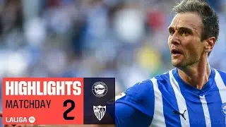 Resumen de Deportivo Alav&eacute;s vs Sevilla FC (4-3)