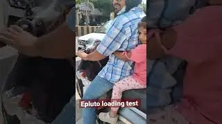 Pure ev epluto loading test #electricvehicle #pureev #epluto7g
