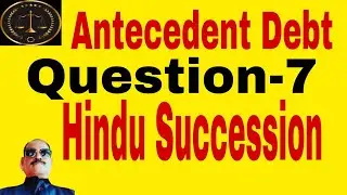 Antecedent  Debts.7
