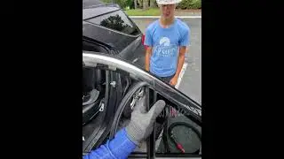 Chevy Equinox Rear Left Door Glass Replacement #autoglass