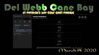 Del Webb Cane Bay Golf Cart Parade