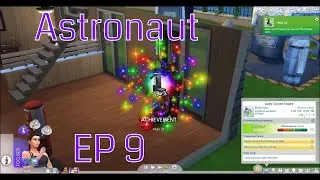 sims 4 - promotion to - interstellar smuggler - Astronaut Career ep 9 part 1